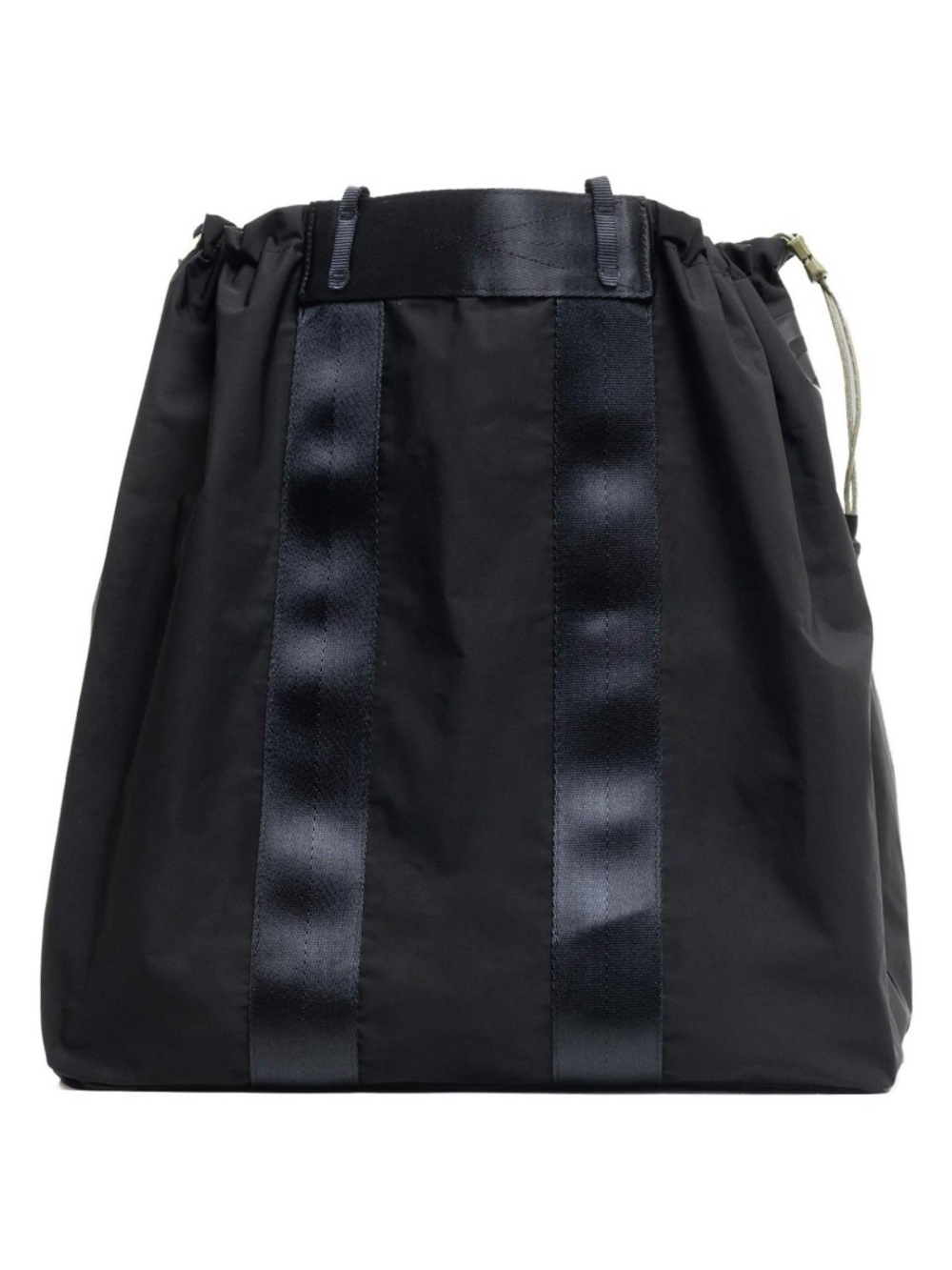 NWT Topologie reversible Large Summit Tote in Black Tech Sateen/Sage